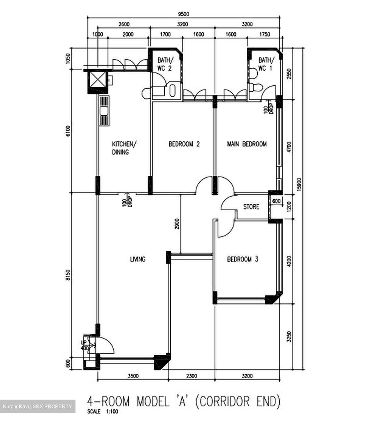 Blk 339 Jurong East Avenue 1 (Jurong East), HDB 4 Rooms #559140521
